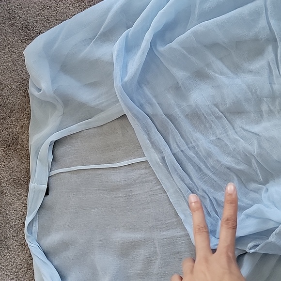 Dkny jeans semi sheer top - Picture 3 of 3